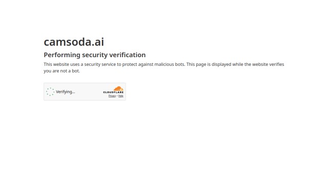 CamSoda AI homepage preview