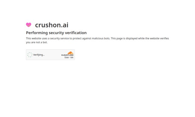 CrushOn AI homepage preview