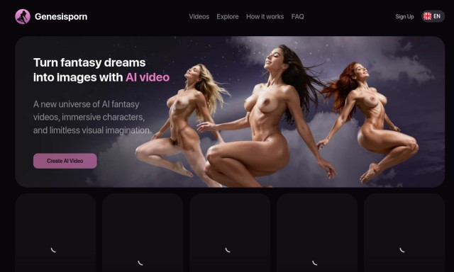 GenesisPorn homepage preview